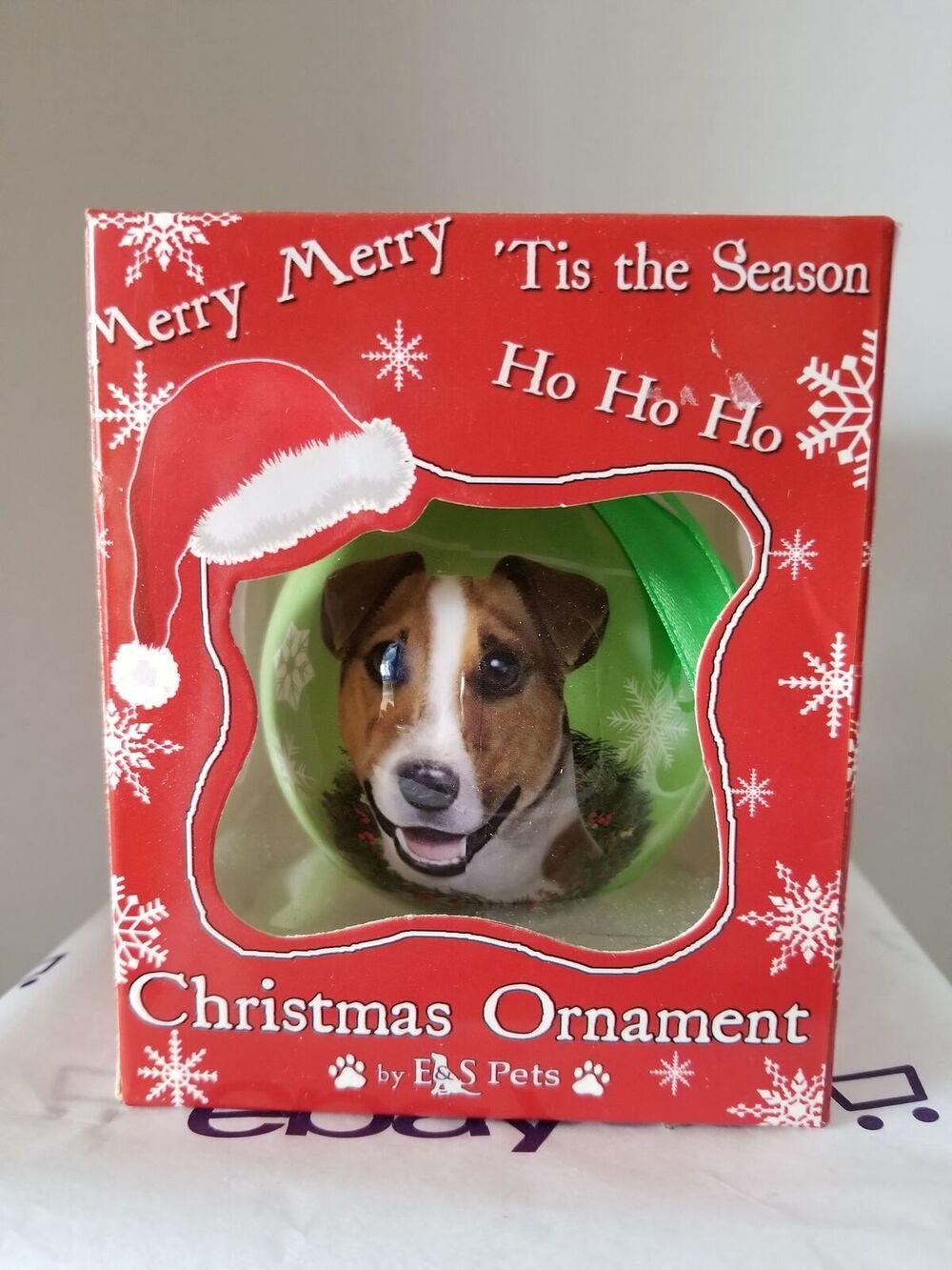 Dog Ornament - E&S Pets - Jack Russell 3"
